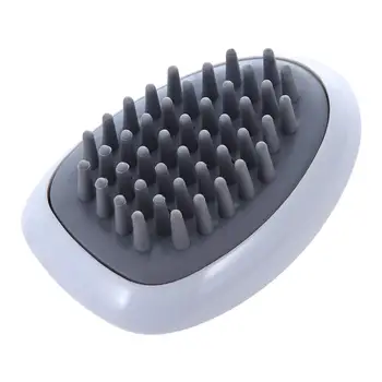 

Plain Colour Comb Handheld Scalp Shampoo Massage Brush Washing Comb Shower Head Hair Mini Head Meridian Massage Wide Tooth