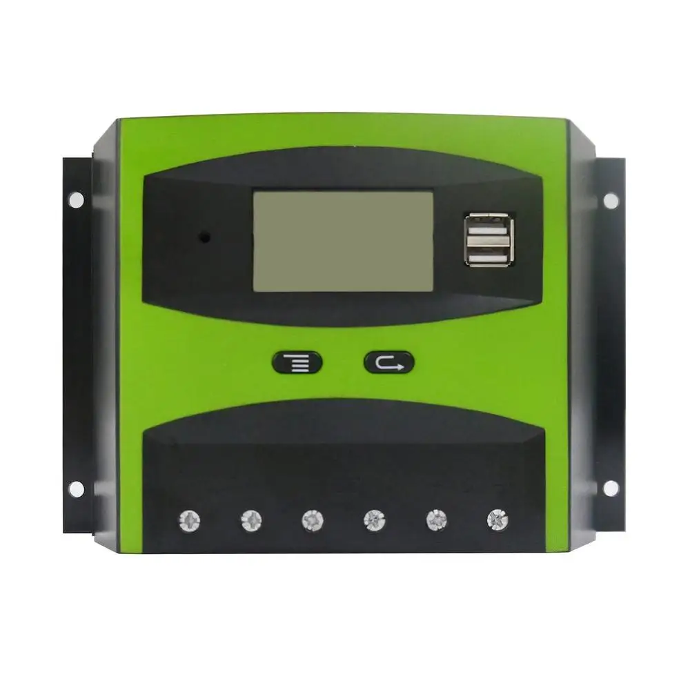 

Solar Charge Controller 12V/24V 50A With Automatic Temperature Compensation & Easy-to-Read LCD Screen 50APWM LD-5024