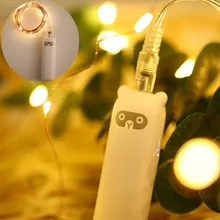 2PCS 5M 50LED Light String Rechargeable LED Christmas Decoration Holiday Light String with 8 Modes DIY Replaceable Light String