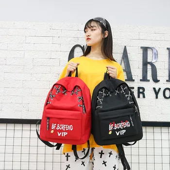 

Fashion Backpack Notebook Mochila Pocket Large-Bag Women Bag Travel Girl Teen School