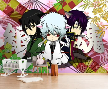 

[Self-Adhesive] 3D Gintama 2902 Japan Anime Wall Paper mural Wall Print Decal Wall Murals