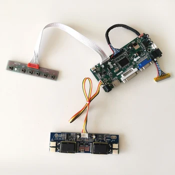 

For LTM170E5 LTM170E6 LTM170E8 LVDS 30Pin Inverter HDMI+VGA+DVI 4CCFL 17" 1280*1024 MNT68676 LCD display controller card DIY kit