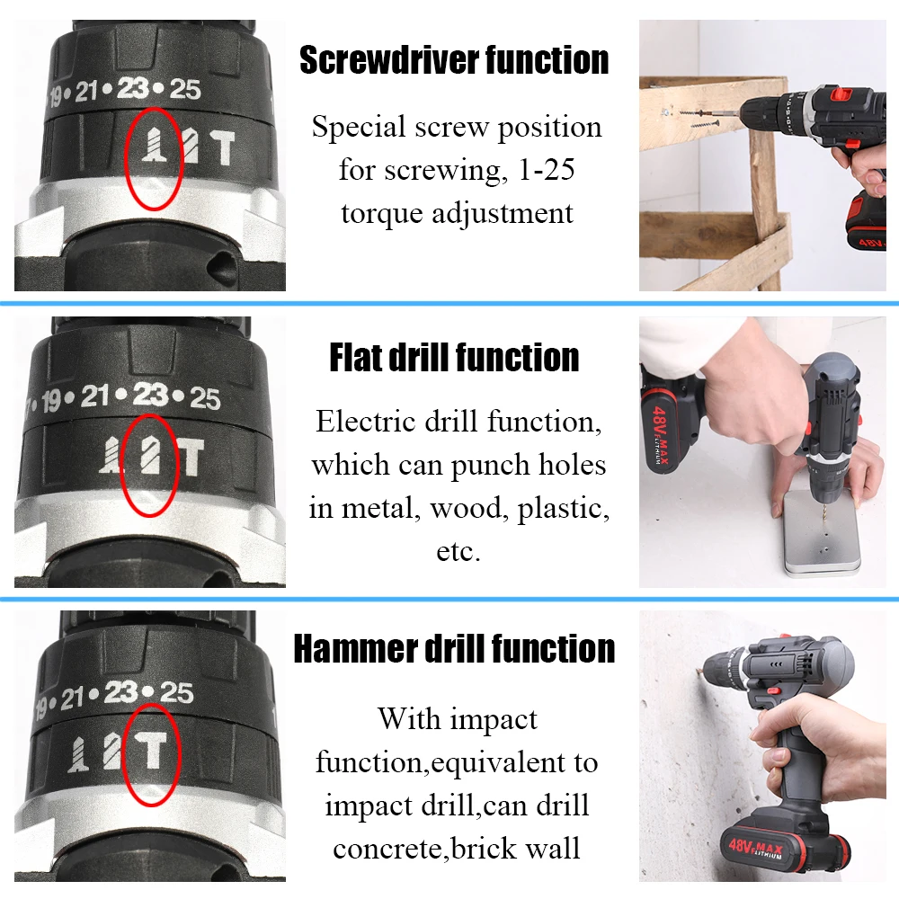Multifunctional-Electric-Screwdriver-Impact-Cordless-Drill-High-power-6500mAh-Lithium-Battery-Wireless-Hand-Drills-Power-Tools (2)