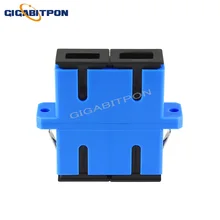 

50PCS SCUPC-SCUPC fiber optic connector SC-SC DX connector FTTH single-mode duplex fiber optic transmission connector