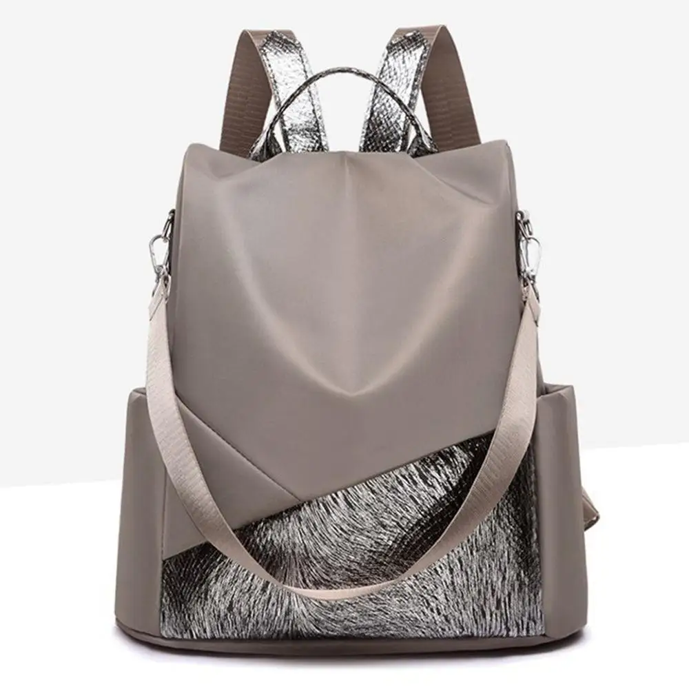 Сумки для женщин высокая вместимость модный бренд ПУ рюкзак блестки сумка на