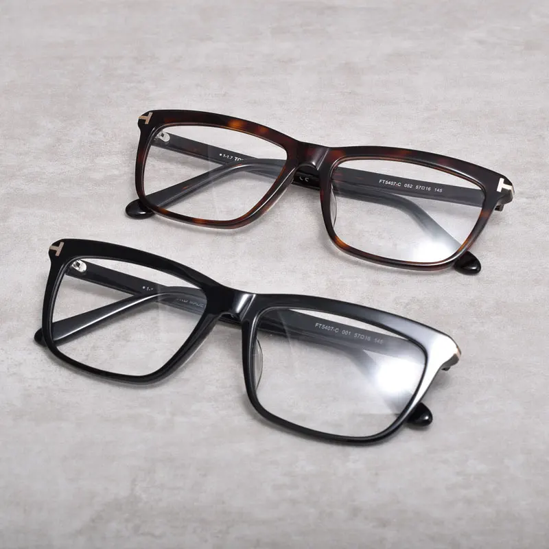 Высокое качество тома для Для мужчин женщин Eyeglases рамки TF5407 квадратный