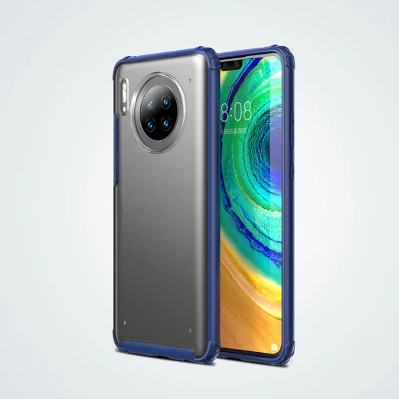 Weloan противоударный защитный чехол для телефона huawei Mate30 PRO матовый набор PC Прозрачный чехол для телефона - Цвет: blue