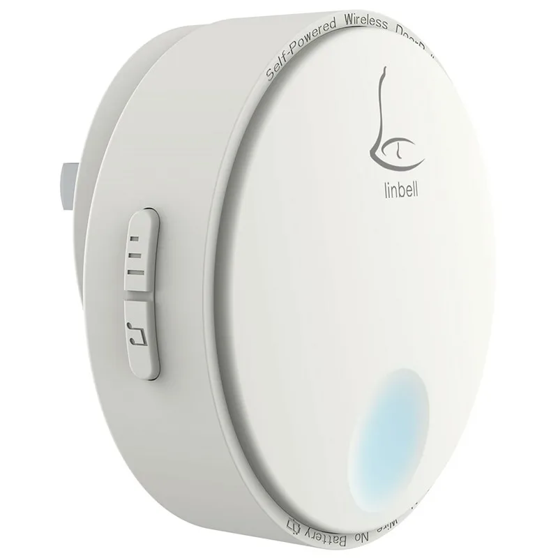 

Doorbell Automatic Power Generation Smart Wireless Bell Remote Waterproof No Batteries One By One Hotel Pets