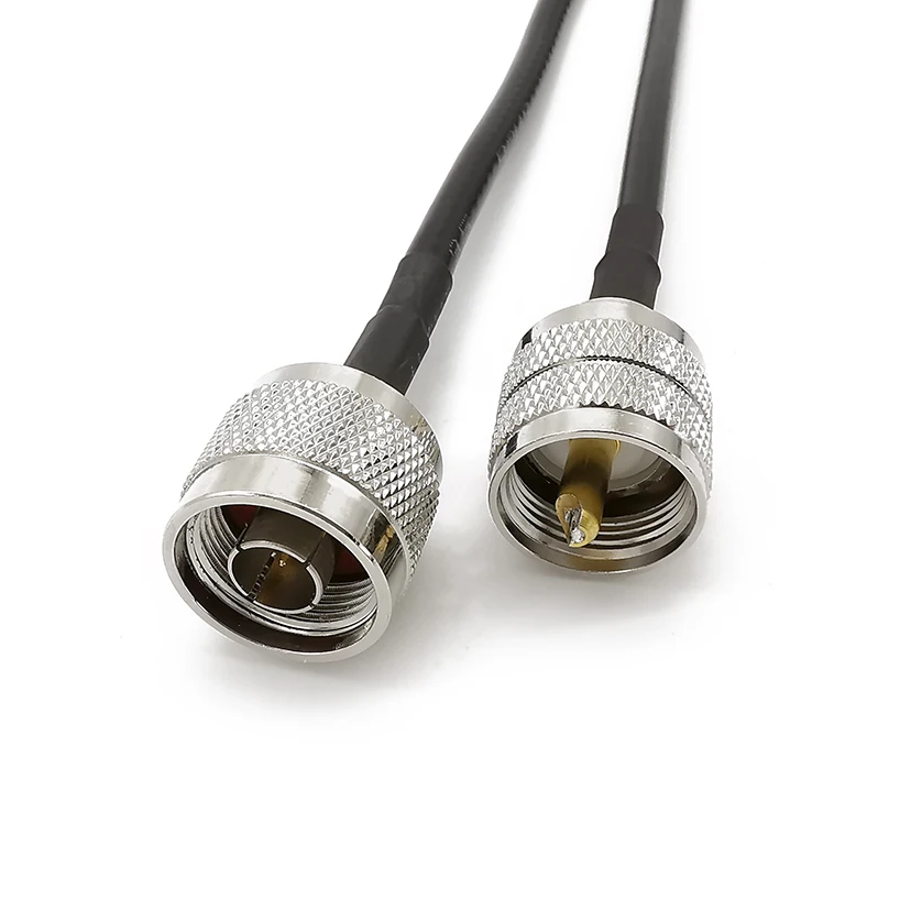 N Тип штекер к UHF штекер PL259 RF косичка кабель RG174/RG316/RG316D/RG58/LMR195 для беспроводного маршрутизатора UHF PL259 к N штекер кабеля