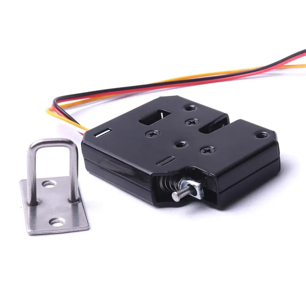 1 шт. DC12V 2A электромагнитный замок прочные энергосберегающие электронные замки для блокировки-машина хранения полки дверные замки
