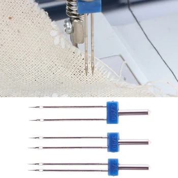 

3Pcs/Set Stitch Sewing Double Twin Needles for Household Sewing Machine