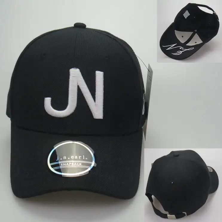 Модная бейсбольная кепка J.N Snapback для мужчин и женщин, Уличная Хип-Хоп Кепка с вышивкой, летняя Регулируемая Спортивная Кепка с застежкой сзади