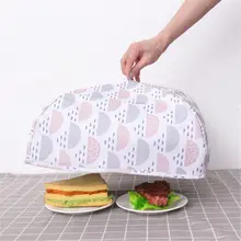 Складные продуктовые крышки кухонных блюд крышка посуды алюминиевая изоляция чаши Крышка большого размера