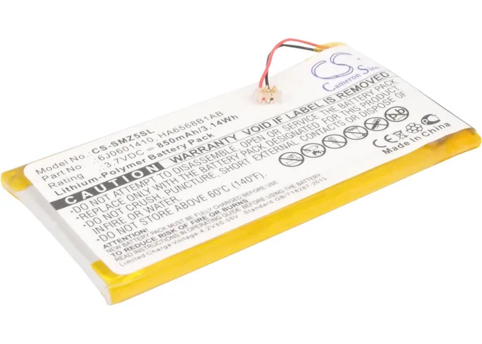 Cameron sino 850 мА/ч, Батарея для samsung SEC-YP5Z YP-Z5A YP-Z5AB YP-Z5AS YP-Z5F YP-Z5FZW/XSH YP-Z5QB, 6J0601410 HA6568B1AB