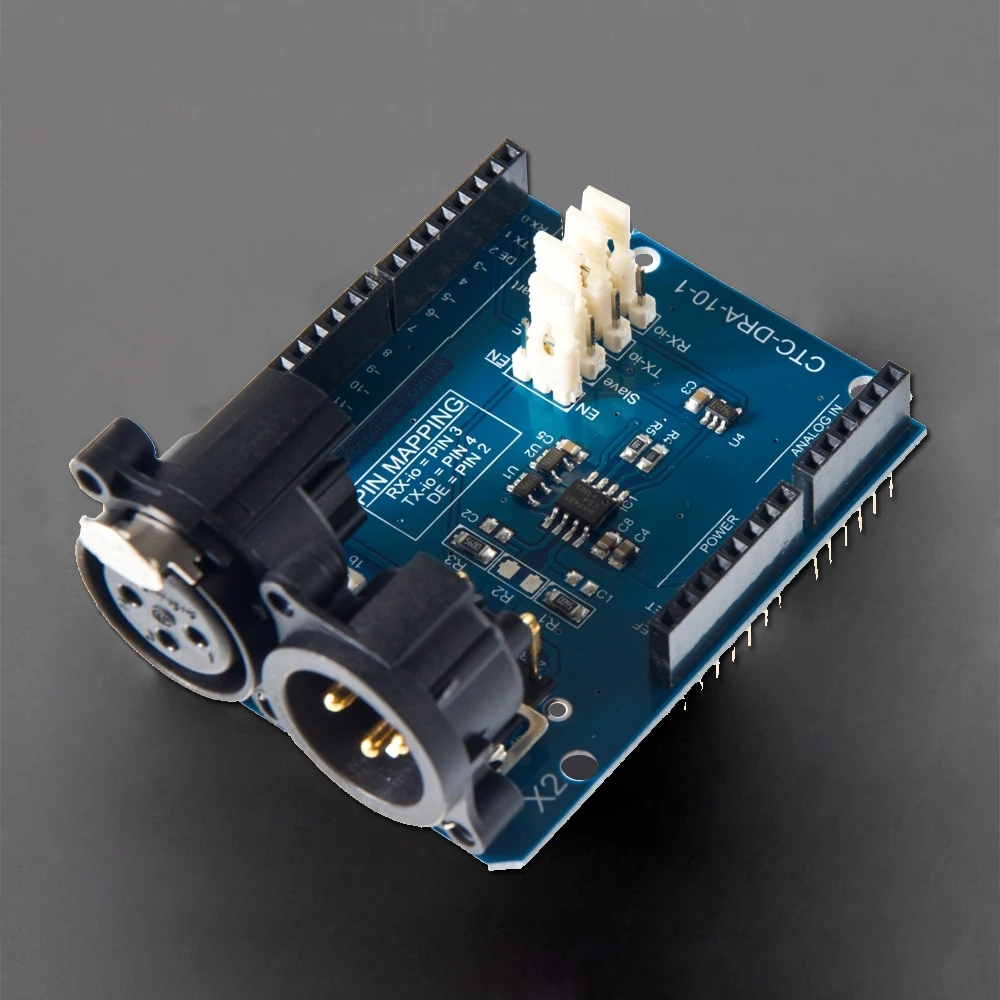 Плата расширения DFRobot DMX щит модуль совместим с Arduino для Master устройств работа в