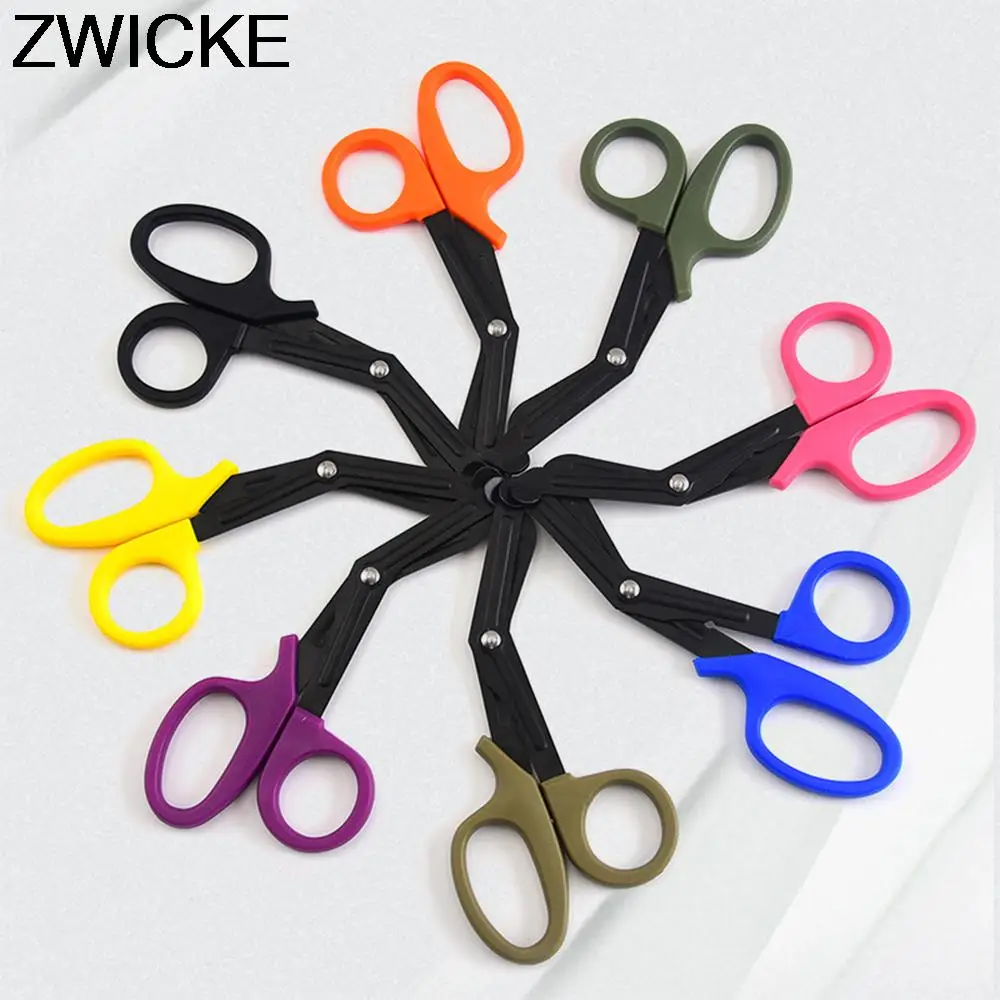 Nurse Trauma Scissors Nursing Survive Paramedic Medical Rescue Scissors Gauze Bandage Emergency First Aid Shear for Outdoor Camp