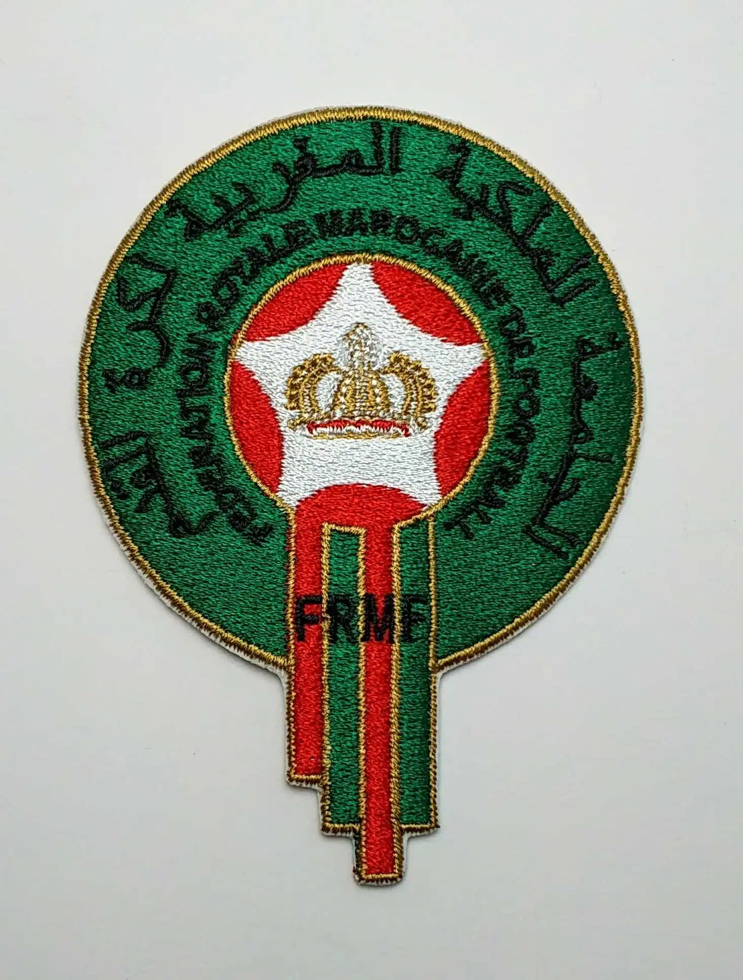 Aufnäher Fußball Football Nationale Mannschaft Morocco Logo patch Bügelbild new 