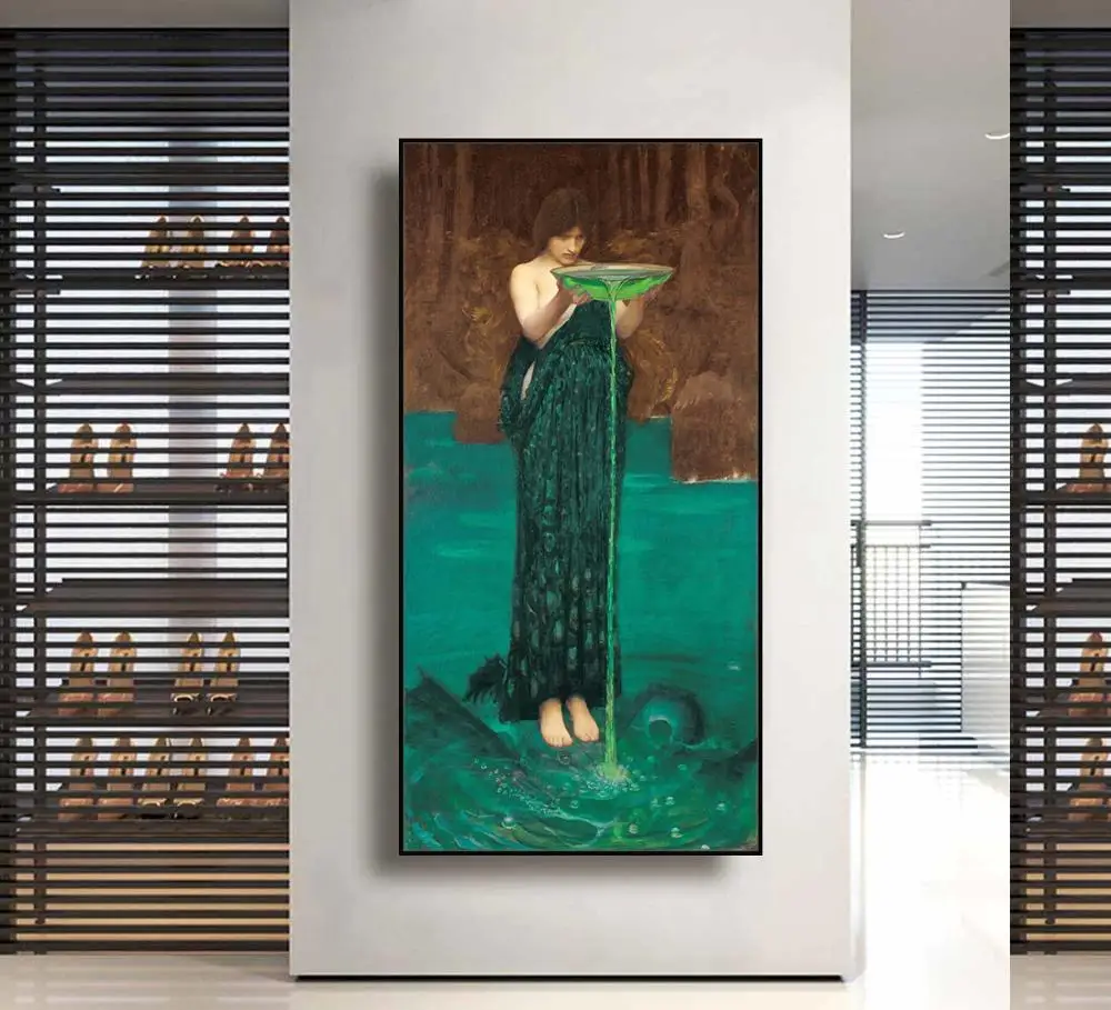 Circe пригласительная от водяного домика Картина на холсте фотография Настенная