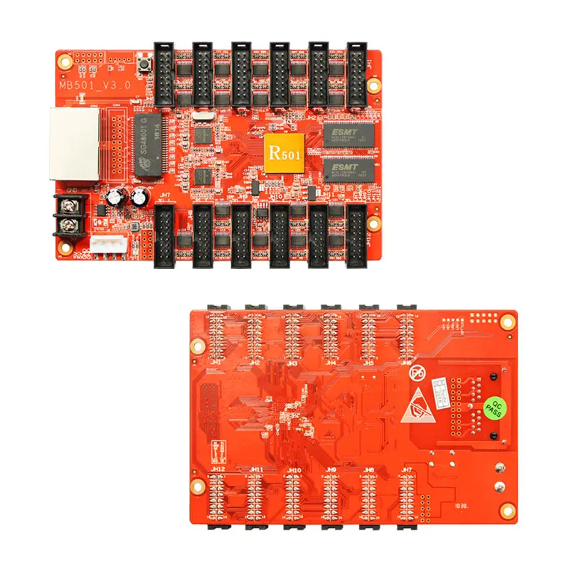 Huidu HD R501 асинхронный полноцветный светодиодный приемная Карта контроллер
