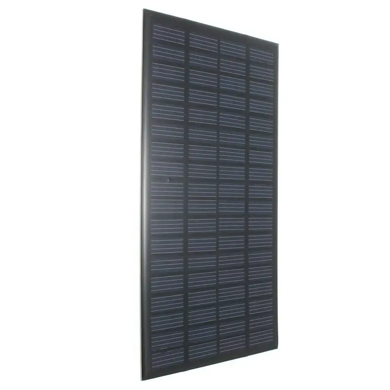 HHO-Высокое качество 18 в 2,5 Вт поликристаллический кремний запасенной энергии Мощность Панели солнечные модуль Системы солнечных батарей Зарядное устройство 19,4x12x0,3 см