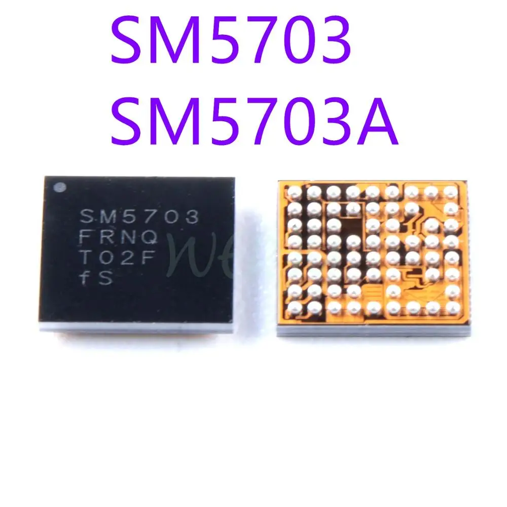 10 шт. 100% Новинка SM5703A SM5703 для Samsung A8 A8000 J500F зарядка USB зарядное устройство IC |