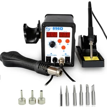 898D SMD горячего железа Мини паяльная станция