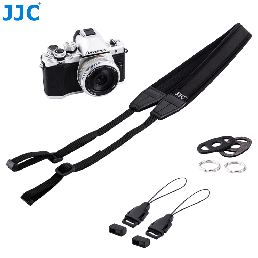 Jjc Soft Neoprene Camera Shoulder Neck Strap For Sony A6600 A6500 A6400