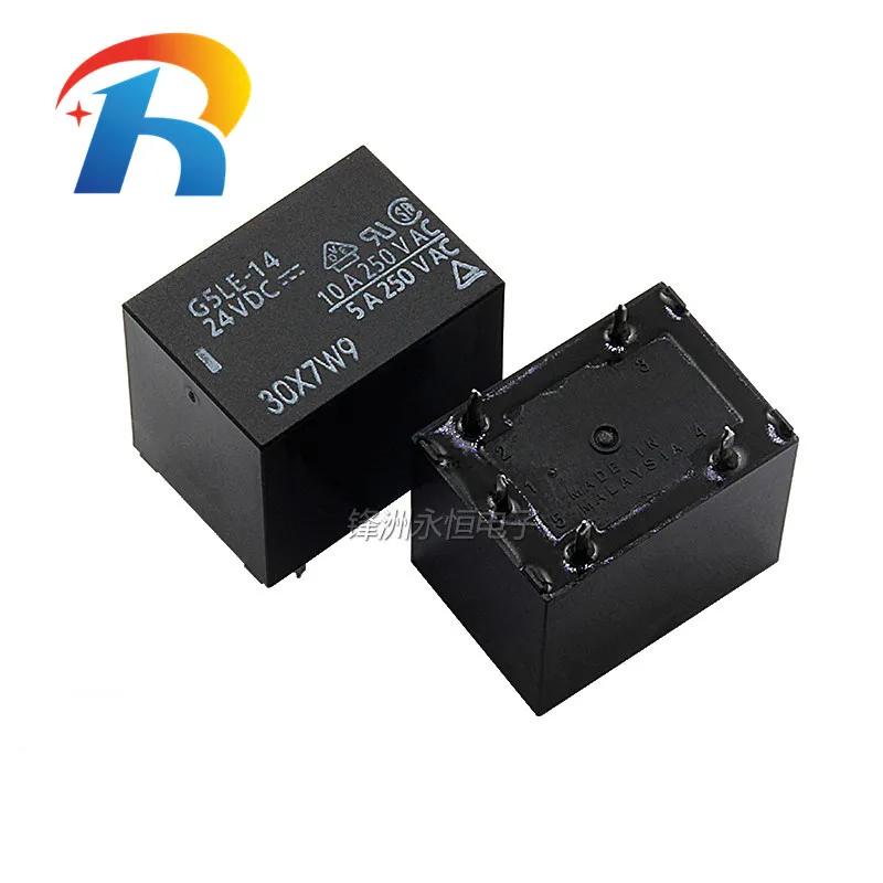 100% Новинка Оригинал G5LE 14 24VDC DC24V DC 5PIN T73 10A Omron Реле|Реле| |