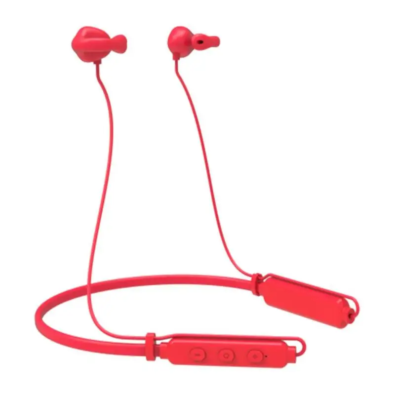 Проводимость воздуха Bluetooth гарнитуры Спорт беспроводной клип уха кости наушники микрофон супер бас гарнитура Высокое качество - Цвет: Красный