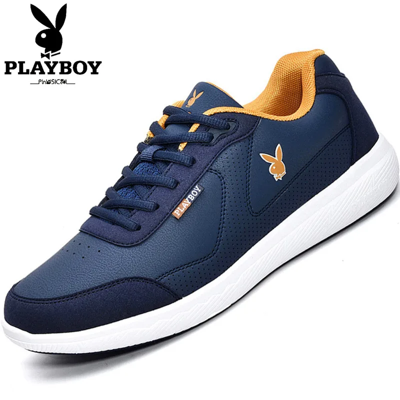 

PLAYBOY MEN'S SHOES Casual Shoes Spring And Autumn Trendy Shoes Men Sport Sneakers Trend Youth Breathable Shoe Men's Korean-styl