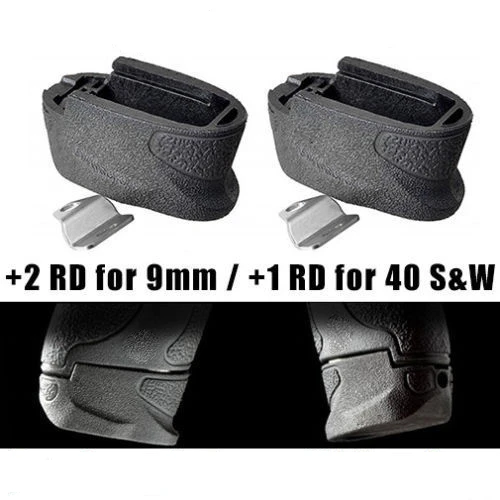 Pistol Magwell Grip Accessory 2 Round S W M P Shield Magazine Plus Extension For 9mm 40 Caliber Smith Wesson Hunting Gun Accessories Aliexpress