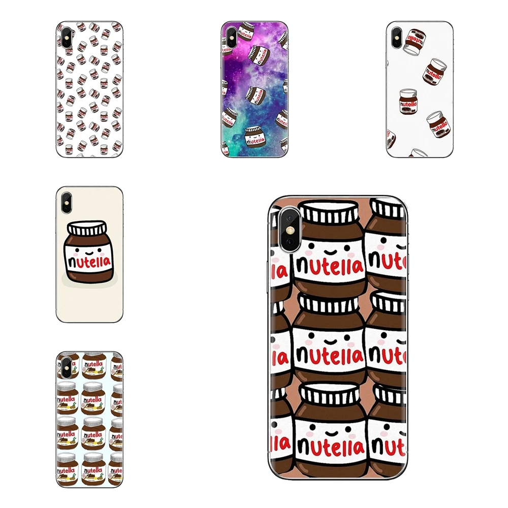 Шоколадные изделия Tumblr Nutella мягкий прозрачный чехол для Xiao mi 4 5 5s 6 A1 A2 5X6X8 9 Lite SE Pro Max