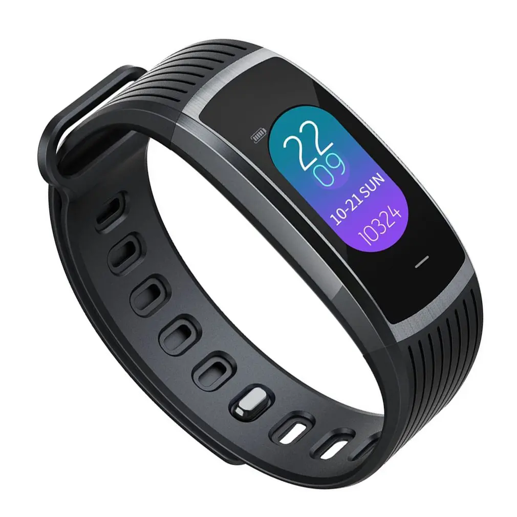 Smart Bracelet Continuous Heart Rate Detection Waterproof Intelligent Bt Wearable Sports Pedometer Activity Tracker