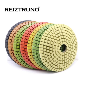 

Reiztruno 80mm/100mm COVEX polishing pads for marble,granite,Quartz,ceramics and other Natural Stone polsihing. wet use