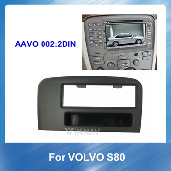 

Car Radio Fascia for VOLVO S80 1999-2005 DVD frame Dash Mount Kit Adapter Trim Facial Panel Frame Dashboard 1 Din