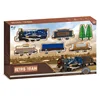 Free Shopping Electric Rail Car Train Toy With Lights Music Electric Rail Train For Children Railway Train 5