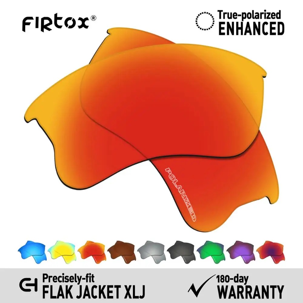 Firtox Anti Seawater Polarized Сменные рассеиватели для Oakley Flak Jacket XLJ Glasses (Lens Only) несколько