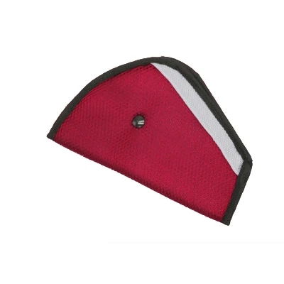 Автомобильный ремень безопасности регулировки треугольник фиксатор защита автомобиля для предотвращения le шеи плеча Броня YYT364 - Цвет: Red