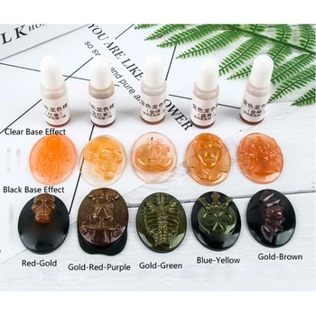 

10 Colors Color Shift Pearl Resin Pigment Aurora Chameleons Resin Pigment Kit