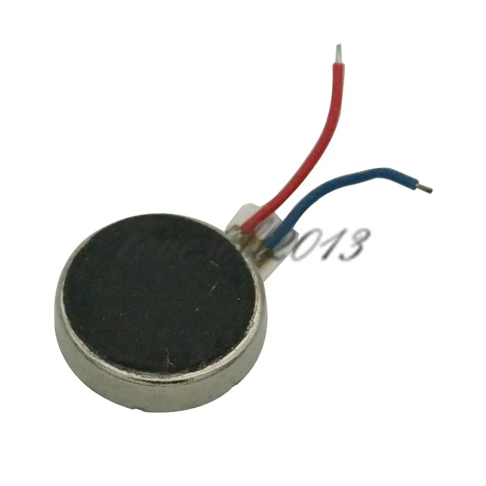 

2PCS DC 3V Pager Phone Coin Flat Vibrating Vibration Micro Mini Motor NEW