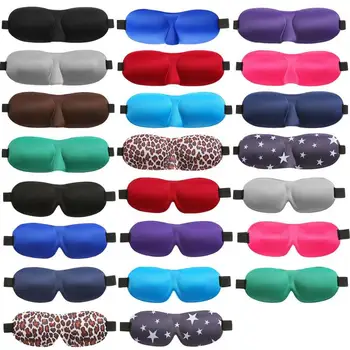 

3D Sleep Mask Sleeping Eye Mask Yes / No nose Eyeshade Cover Shade Eye Patch Women Men Soft Portable Blindfold Travel Eyepatch