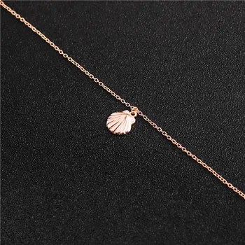 

10 small shell conch charm pendant necklace cute 3D necklace sail sailor sea shell ocean beach animal pearl necklace jewelry
