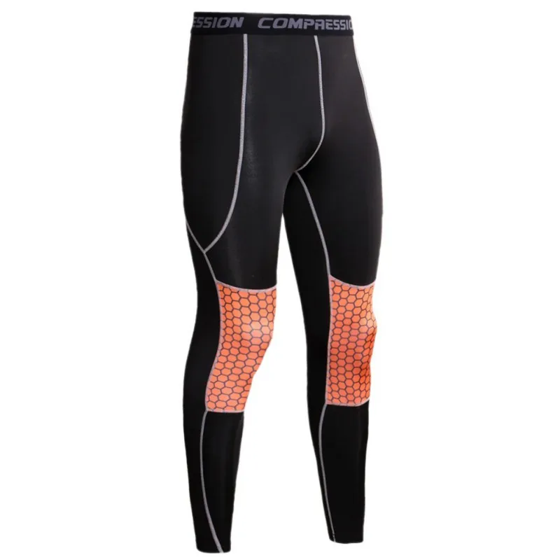

Men's Running Pants Outdoor Sports Pants Quick Dry Elastic Pants Patchwork Spring Autumn Breathable Fitness Gym Tights Trousers