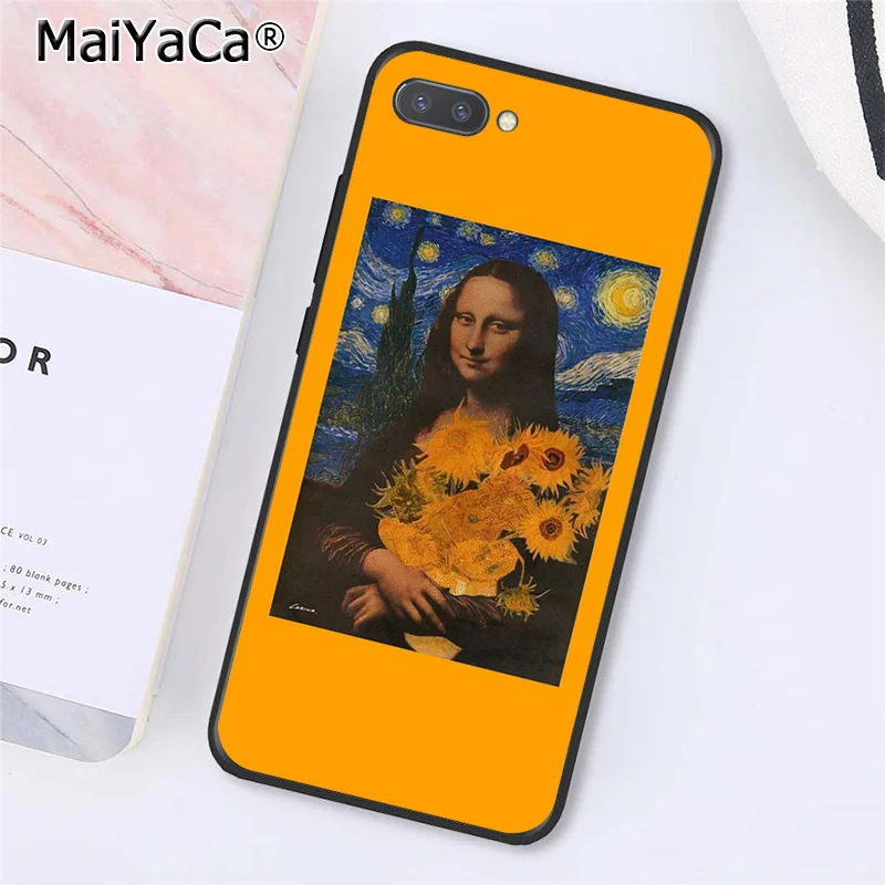 A9 MaiYaCa отличное искусство эстетическое Ван Гог Мона Лиза Живопись чехол для телефона huawei Honor 8X9 10 20 Lite 7A 8A 5A 7C 10i 20i View 20 - Цвет: A9