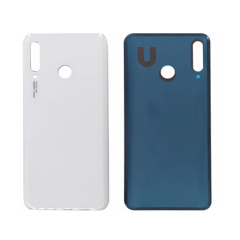back cover white Замена для huawei p30 lite/nova 4E средняя рамка Передняя ЖК-Крышка корпуса панель шасси Лицевая панель+ задняя крышка батареи - Цвет: back cover white