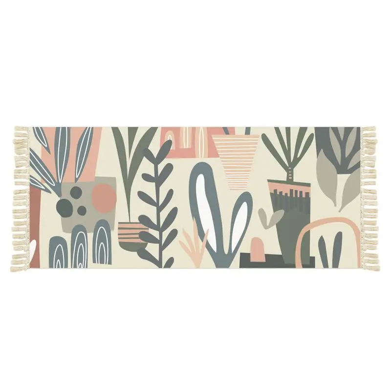 Богемное домашнее декоративное хлопковое белье ручной работы геометрические