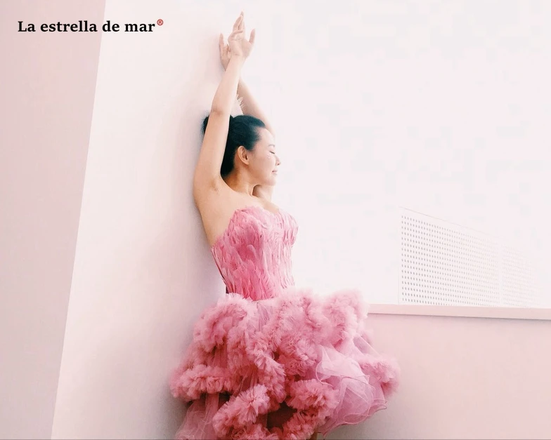 Vestidos de coctel, новинка, Сексуальное Милое Тюлевое бальное платье с лямкой на шее, розовое, черное, лавандовое, фиолетовое Коктейльные мини-платья, платье для выпускного вечера
