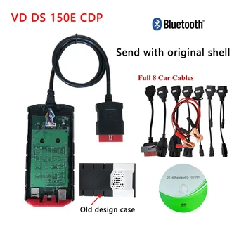 

2020 NEW VCI Obd Obd2 Scanner For Delphis vd Ds150e cdp 2016.R0 keygen with Bluetooth Pro Auto Cars And Trucks Diagnostic Tool