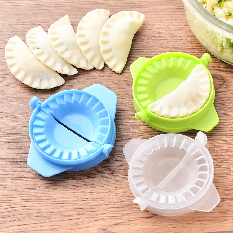 3/1 шт. Пластик формы для пельменей китайский Еда Jiaozi аппарат изготовления теста
