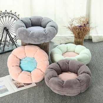 

Super Soft Dog Bed Plush Cat Mat Dog Beds For Large Dogs Bed House Outdoor Round Cushion Pet Sleeping Accessories